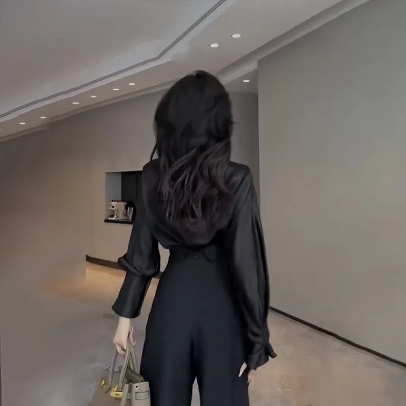 The Soft Motion — Wide-Leg Trousers